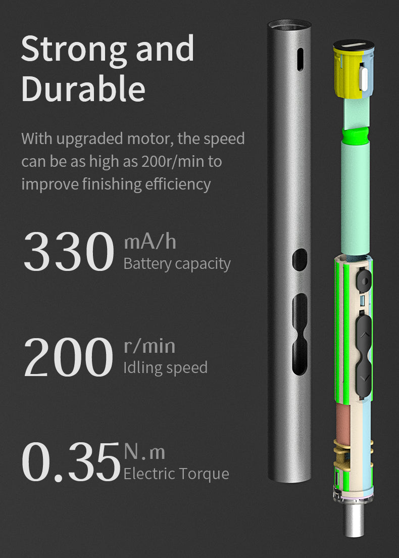 62/6 in 1 Electric Screwdriver Set Precision Handle Portable Power Tool