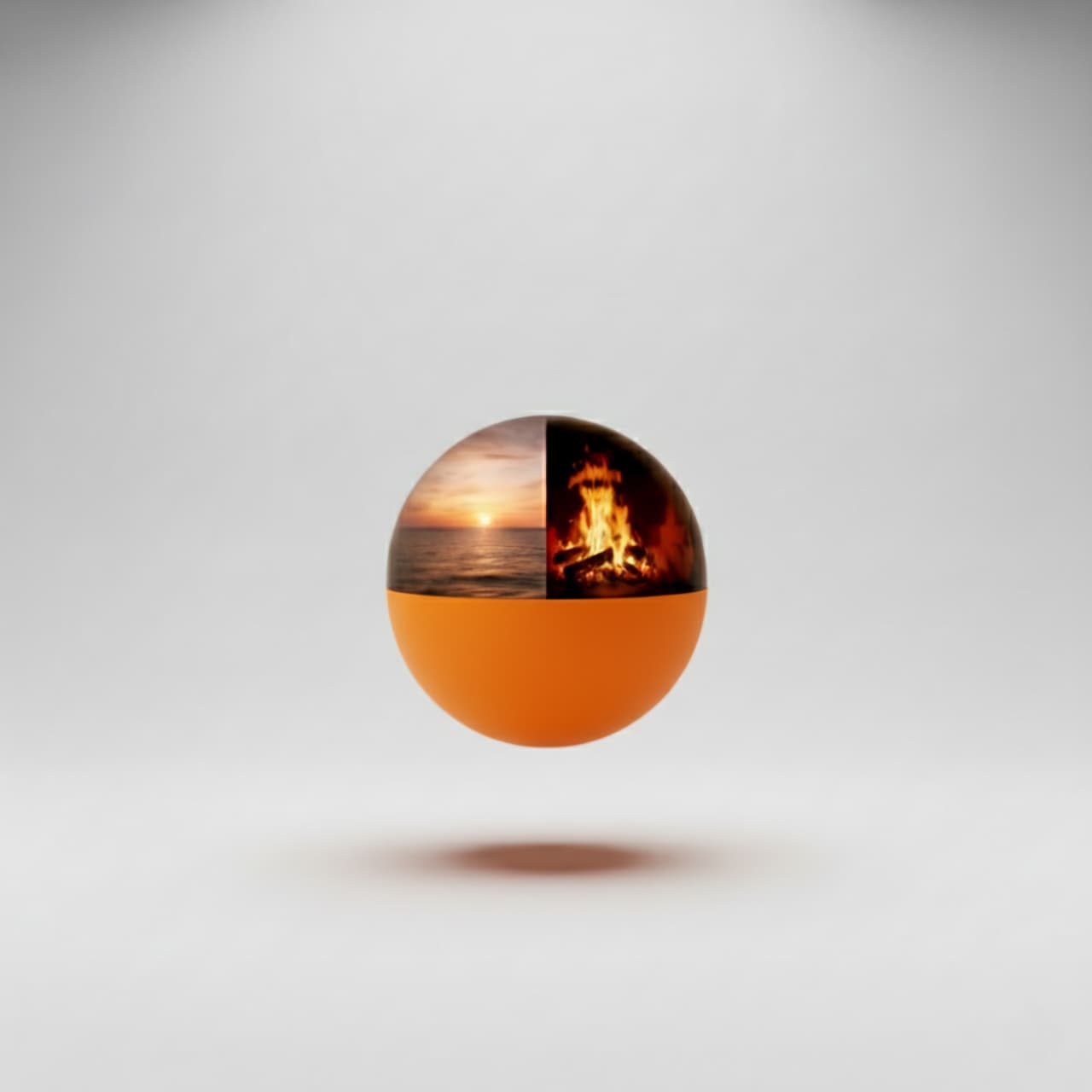 Memory Sphere 2.7 Inch Crystal Memory Ball