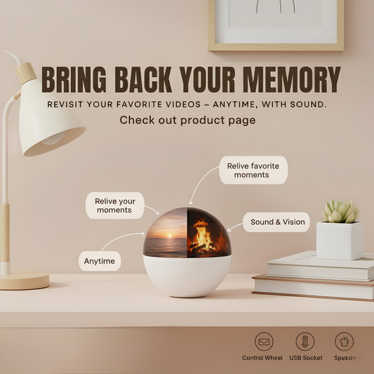 Memory Sphere 2.7 Inch Crystal Memory Ball